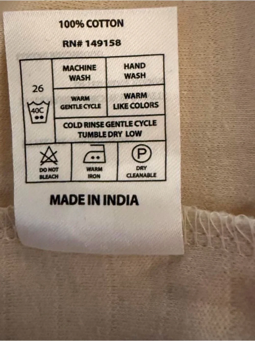 Men's Lightweight Hooded Long-Sleeve Shirt in Beige Stripe - Picture 6 of 7